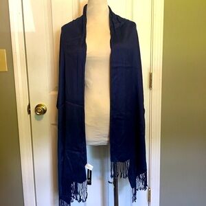 New Direction NWT scarf wrap extra long with tassels. 100% Viscose.